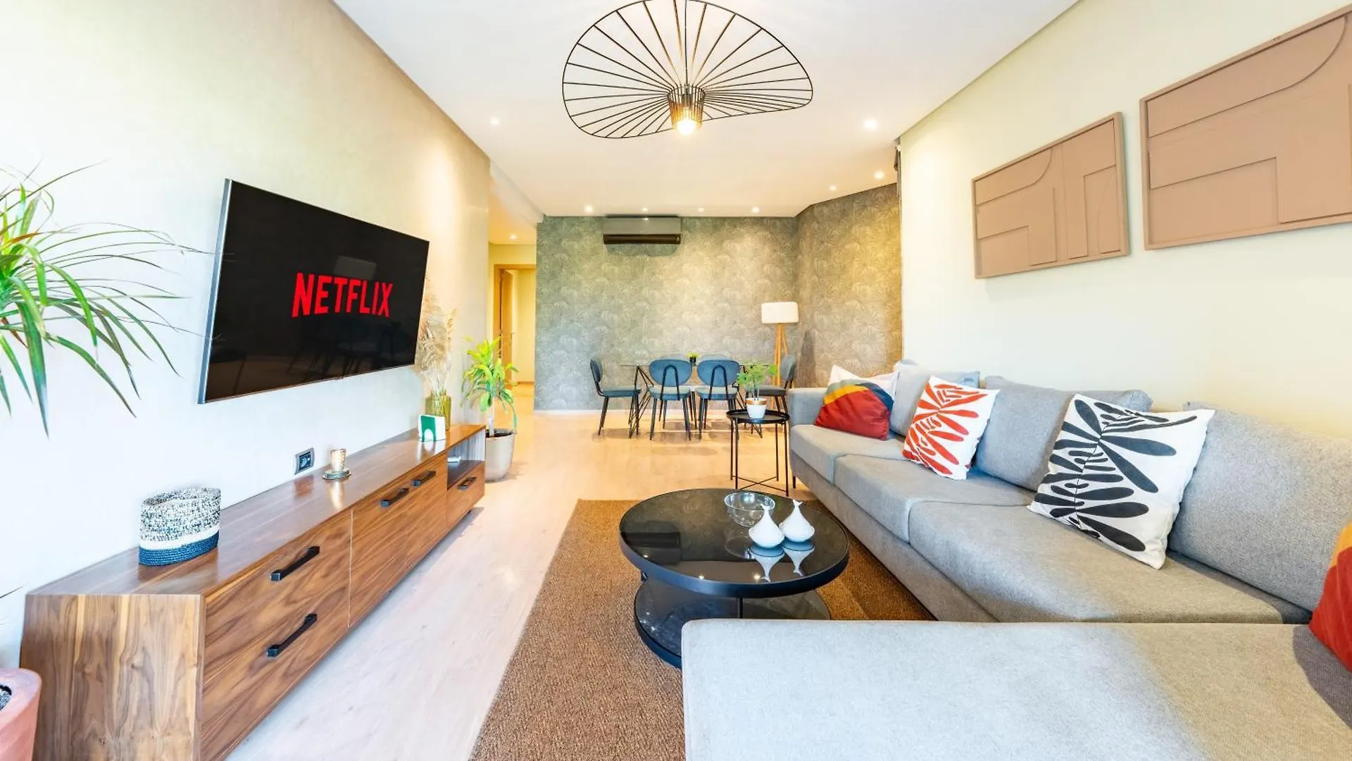Apartment Stylish Appart With 3Bedrooms In Prestigia Marrakesh Morocco