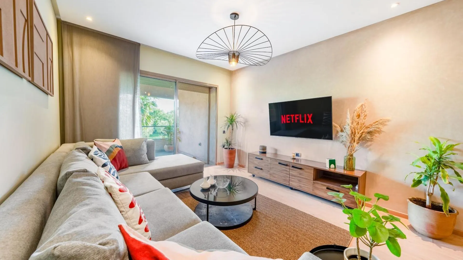 Apartment Stylish Appart With 3Bedrooms In Prestigia Marrakesh